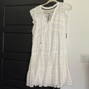 Knox rose knee length ivory dress